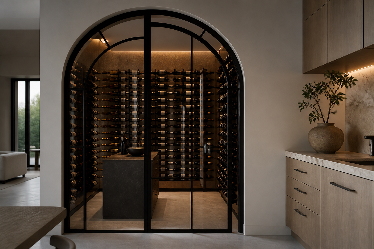 VLX 100 Arched / Custom Door in Margate, FL | Sightline Windows & Doors Margate - detail 3