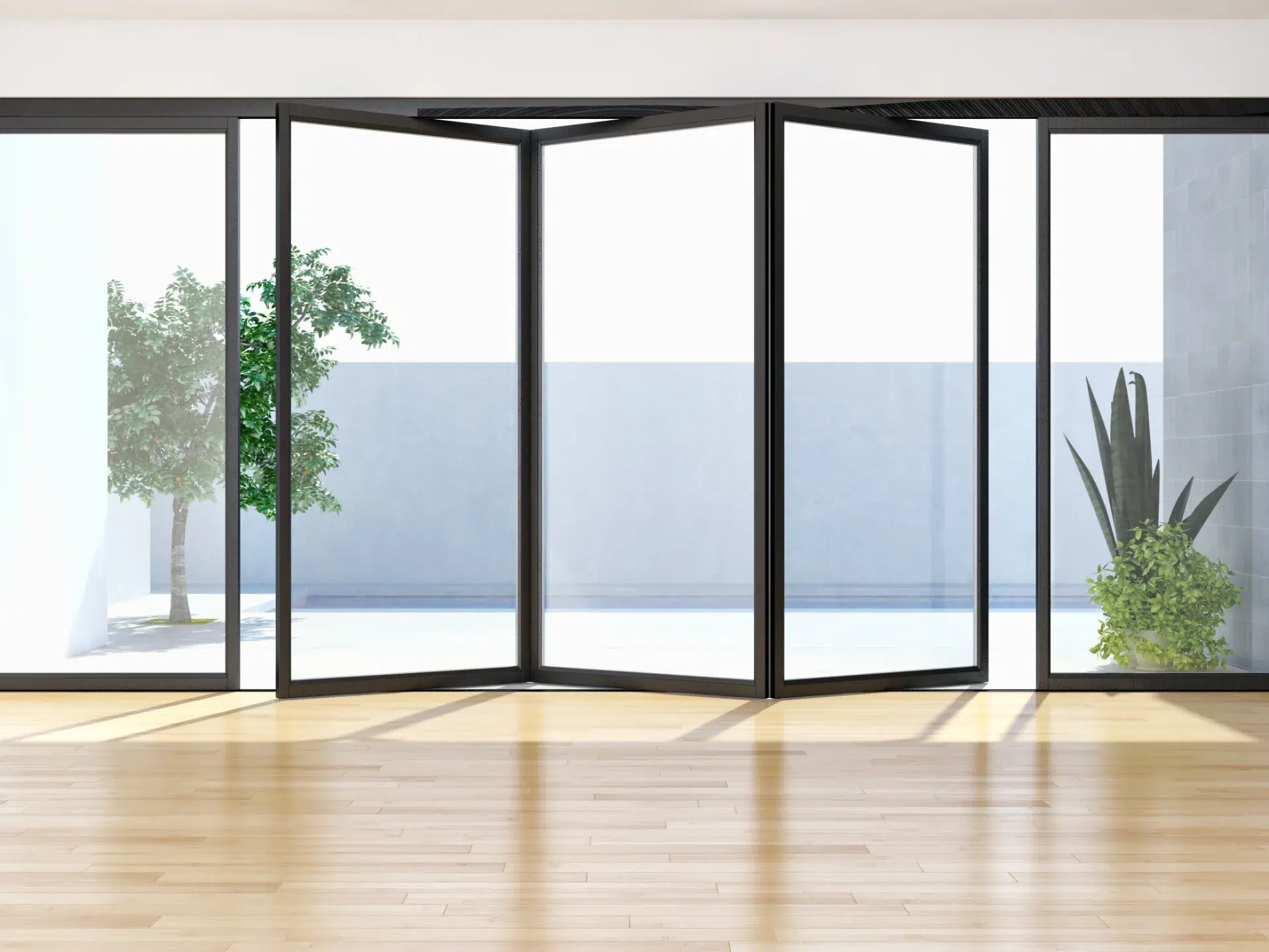 VLX 100 Bifold / Folding Door in Margate, FL | Sightline Windows & Doors Margate - detail 1