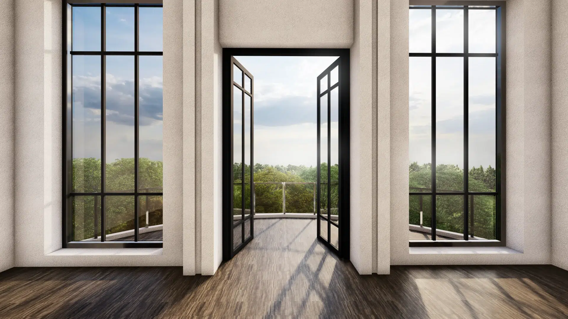 VLX 100 Double Swing / French Door in Margate, FL | Sightline Windows & Doors Margate - detail 1