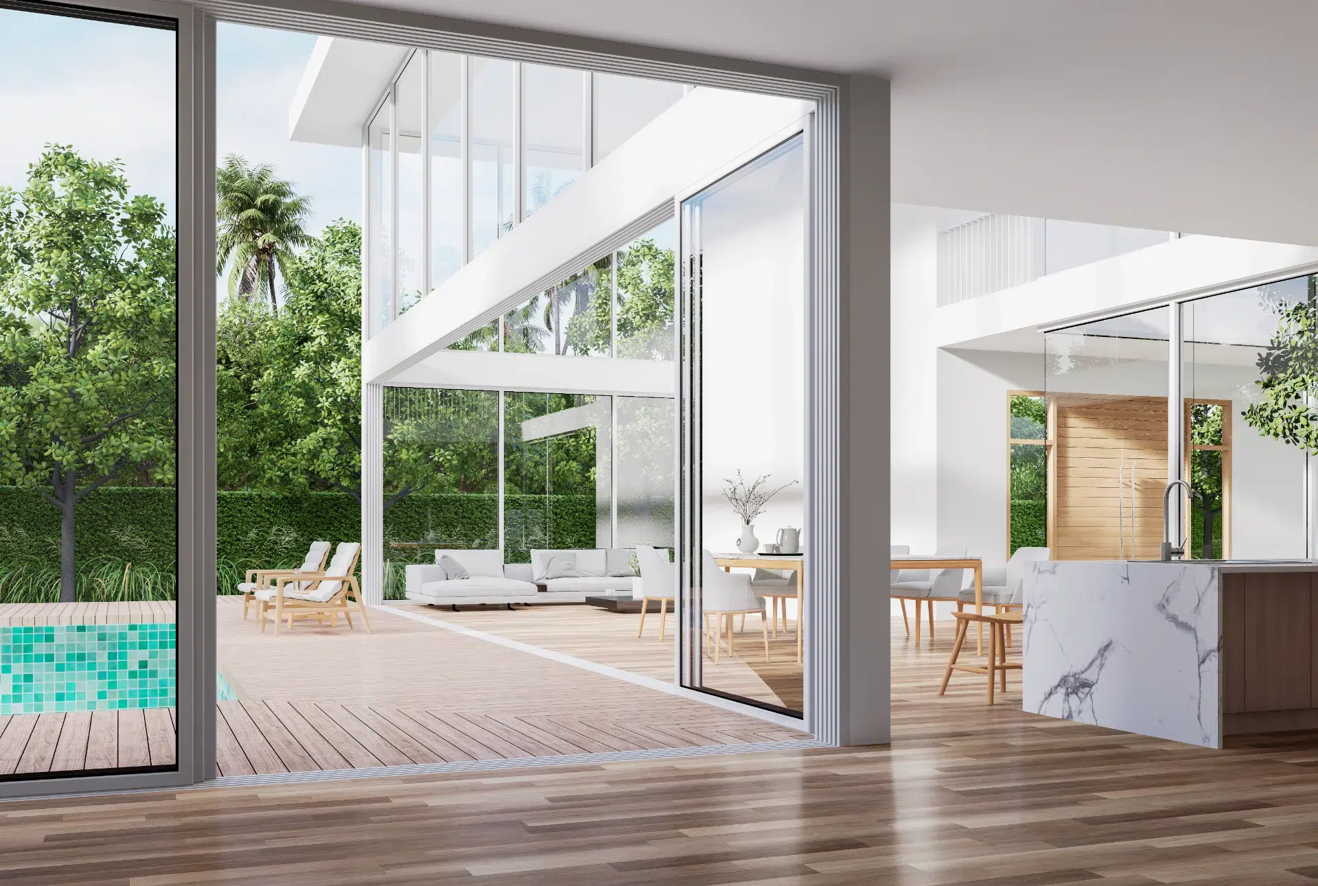 VLX 138 Panoramic Sliding Door in Margate, FL | Sightline Windows & Doors Margate - detail 1