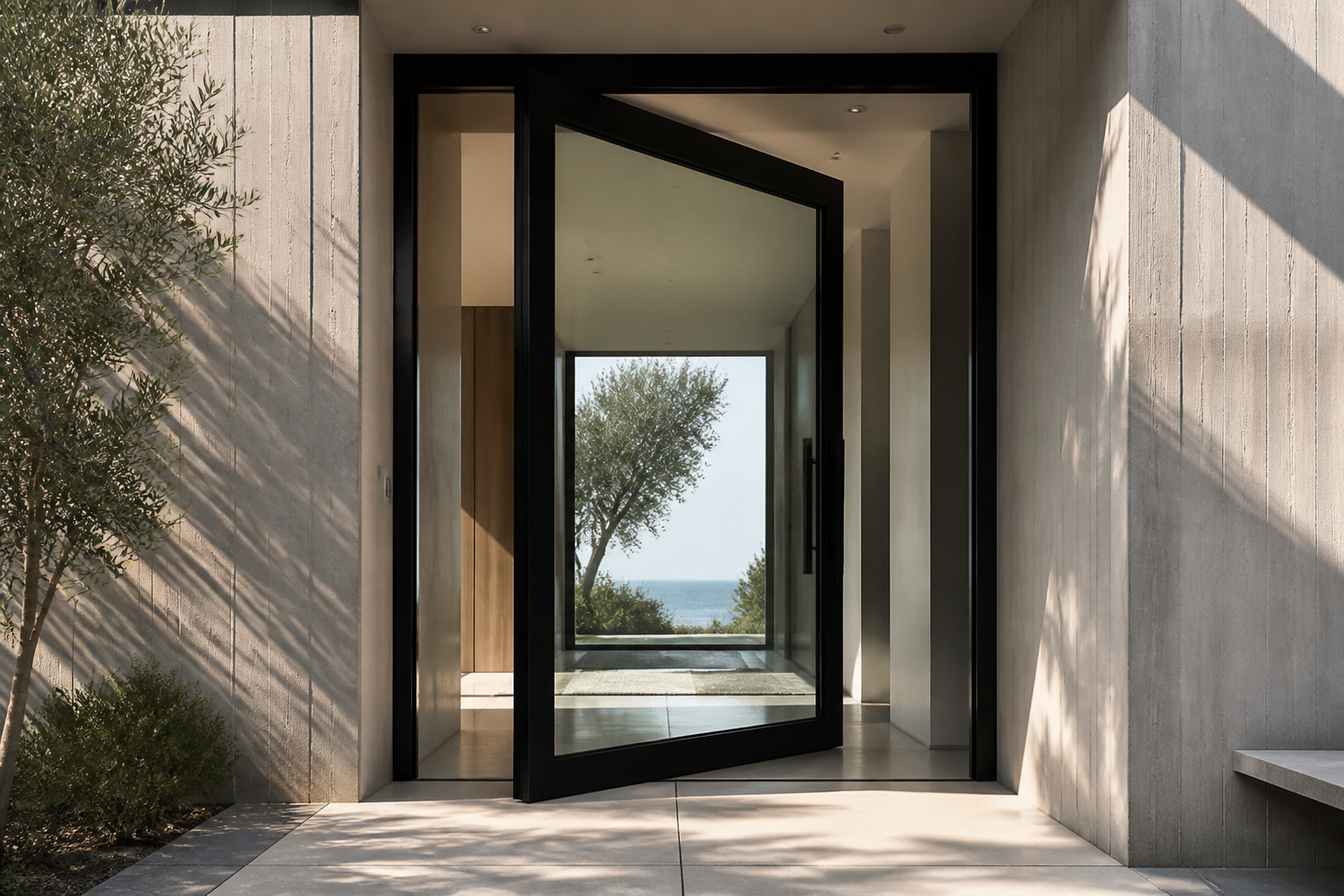 VLX 100 Pivot Door in Margate, FL | Sightline Windows & Doors Margate - detail 2
